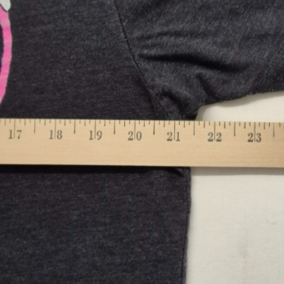 Maui and Son's men's dark gray colorful wave graphic t-shirt sz. Lg two sided - Picture 11 of 11